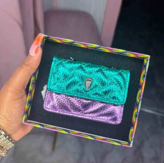 Kurt Mini Purse - teal