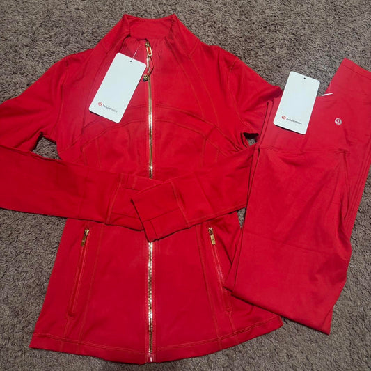 Lulu Set- Red + Gold