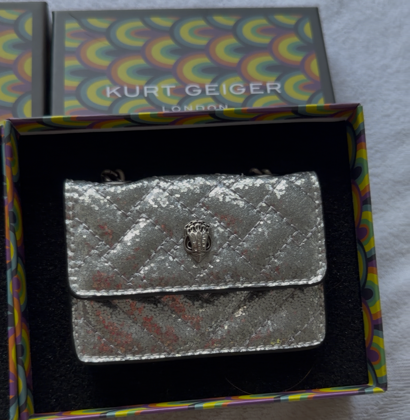 Kurt Mini Purse - Silver